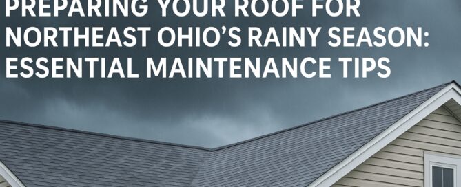 preparing your roof for northeast ohio's rainy season featured blog image