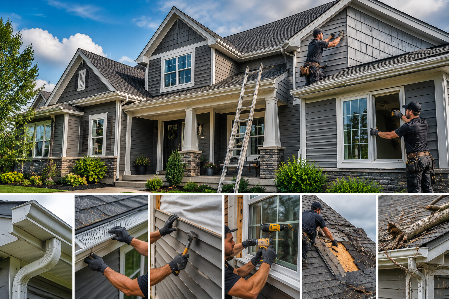 Multi service roofing company